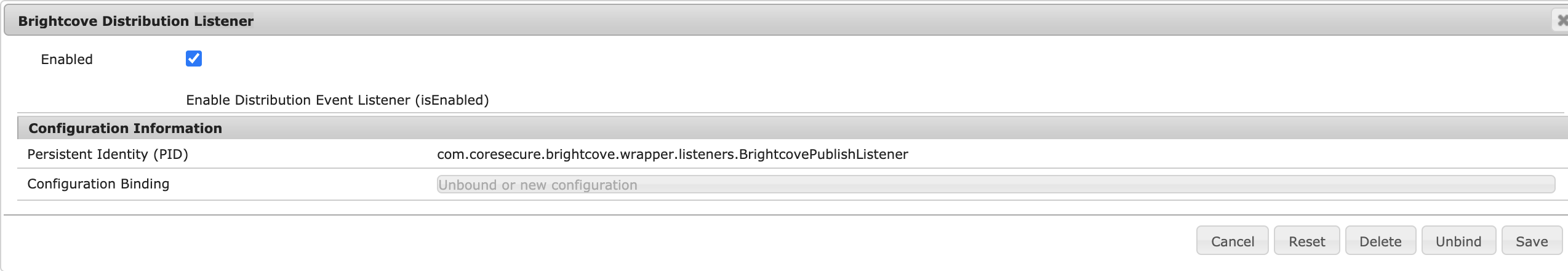 Replication Listener