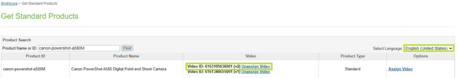 Verify Video Assignment