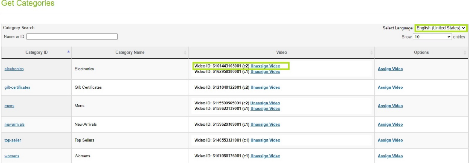 Verify Video Assignment