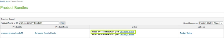 Verify Video Assignment