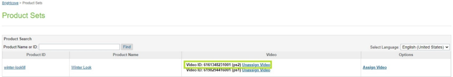 Verify Video Assignment